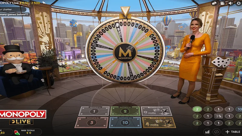 Các Tính Năng Bonus Trong Monopoly Live